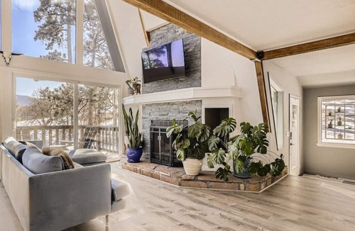 Morrison Cabin | Enjoy this fully remodeled A-frame near hiking/biking trails, Red Rocks, Evergreen, Denver