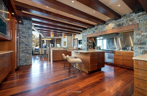Mountain Village House | Extraordinary Mountainside Home by InvitedHome | Views, Fireplace, Hot Tub