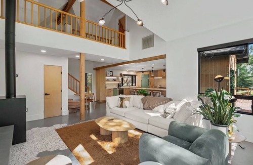 Trimble House | Family Mountain Retreat | Fireplace Home