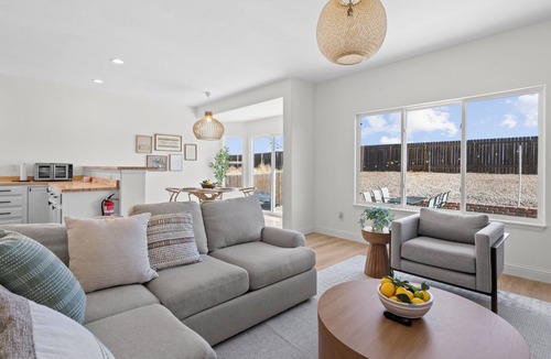 Security-Widefield House | Family-sized Japandi Retreat - 6BR & Hot Tub.