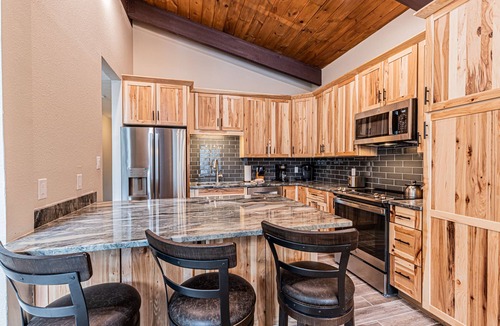 Warrior's Mark Condo | Fireplace, Private Balcony, River/Forest Views!