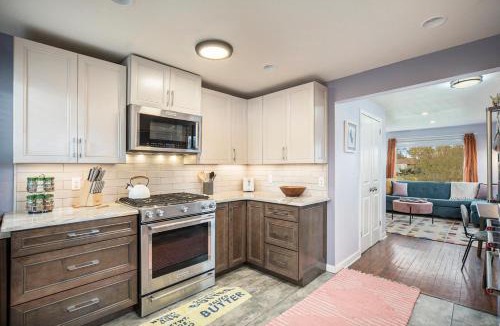 Arvada Plaza Area House | Funky Home with Hot Tub, Backyard, Fire Pit