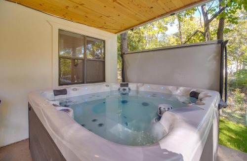 Afton House | Game Room, Dock & Hot Tub: Grand Lake Getaway