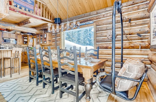 Breckenridge House | Gorgeous Custom Log Home w Amazing Views, Two Saunas, Hot Tub and Cold Plunge!