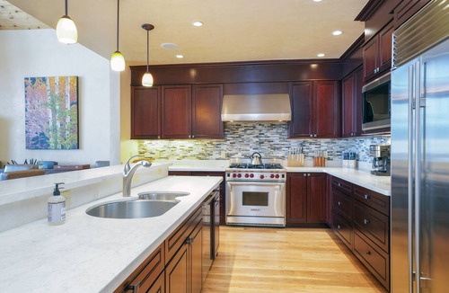 Mountain Village House | High-end, ski-in/out townhouse with grill, private hot tub & views