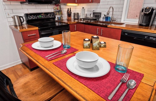 Highland Condo | Historic LoHi Top-Floor Studio, Private Entry, Deck, Laundry
