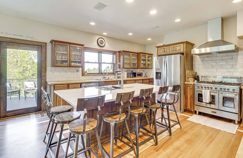Colorado Springs House | Hot Tub! Mtn-View Family Haven in Black Forest