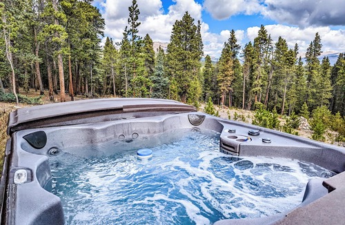 Valley of the Sun Cabin | Hot Tub, Mtn Views & Seclusion - Moose Wetlands, 24mi Breck, Pets OK