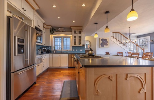 Historic Downtown Durango House | Large Group Retreat Downtown with Hot tub, Fire Pit, Balcony, Office, & More