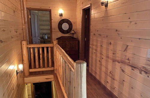 Fairplay Cabin | Little Bear's Log Cabin w Mountain views on quiet acreage, close to Breckenridge