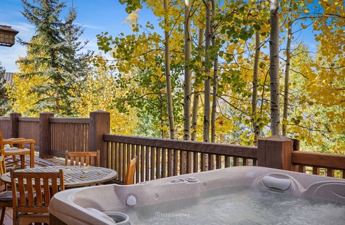 Mountain Village Cabin | Log Cabin by InvitedHome | Patio, Hot Tub, Bunk Room, Walk to Gondola/Festivals