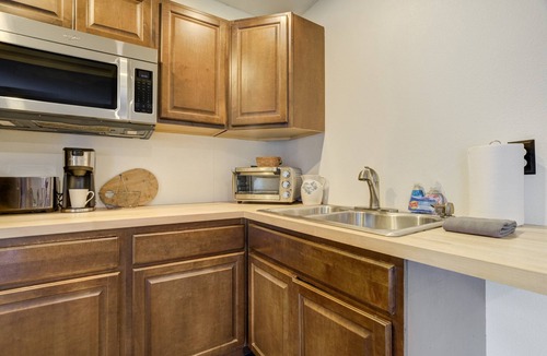 Northwest Colorado Springs House | Lower Level | Mountain-View Retreat