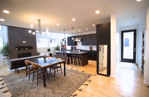 Villa Park House | Luxury 4BR/4BA Denver Rooftop Fire Pit Skyline Views Near Broncos, Red Rocks