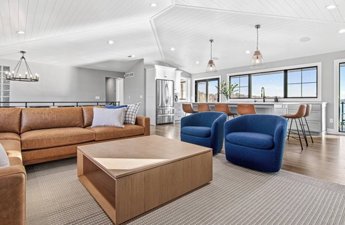 Shoreview House | Luxury Lakefront Retreat with Hot Tub and Private Beach - Sleeps 14