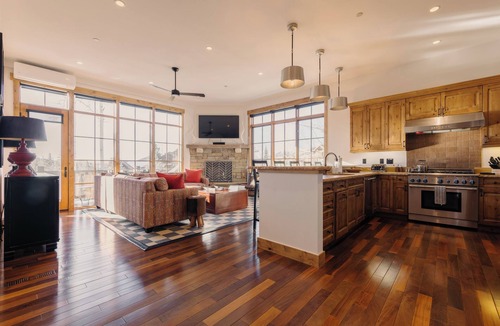 Mountain Village Condo | Luxury Summer Condo by InvitedHome | Walk to Town, Corner Patio Views