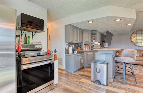 Northeast Colorado Springs Apartment | Majestic Pikes Peak Manor- Hot tub with PIKES PEAK VIEW and Hoodoo’s