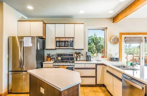 Pagosa Springs House | Modern adobe-style home w/balconies & fireplace - close to Pagosa Springs