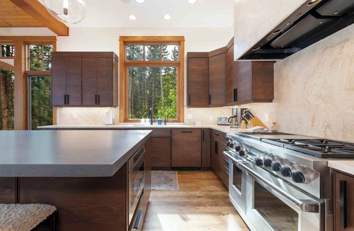 Mountain Village Cabin | Modern Cabin Home by InvitedHome | Patio, Walk to Gondola, Fireplace