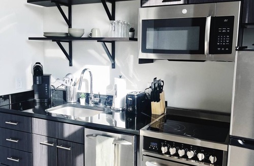 River North Art District Apartment | Modern RiNo 1BR Retreat