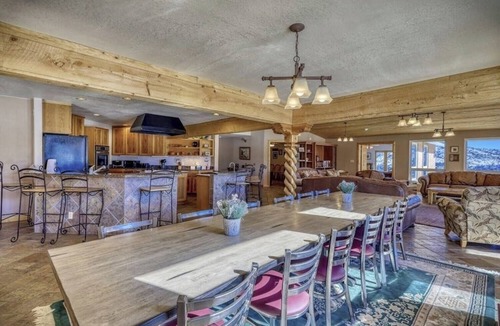 Del Norte House | Mountain home with indoor private pool, sauna, 360-degree mountain views