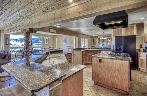 Del Norte House | Mountain home with indoor private pool, sauna, 360-degree mountain views