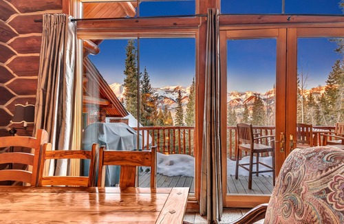 Mountain Village Cabin | Mountain Lodge Cabin with Free Parking/Restaurant Credit 7/16 - 10/23/26