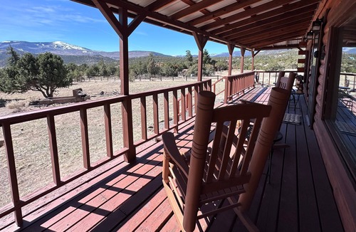 Alpine Village Cabin | Mountain Soul | ATV Access, Porch & Mountain Views