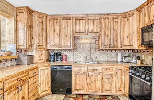 Alpine Village House | Mountain View Home w/Fantastic Setting, Fireplace, WiFi, W/D & Two Decks