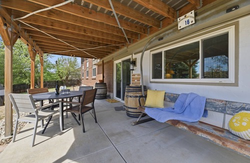 Green Mountain House | Near Red Rocks - Patio, Yard & Foothill Views