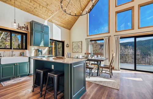 Alma Cabin | New-Build Hot Tub Cabin w/Starlink - Mtn Views, Aspen Woods, 20mi to Breck