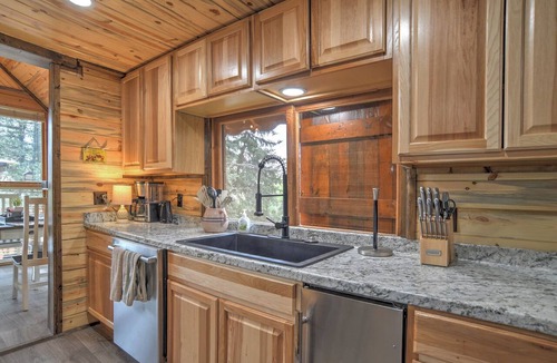 Creede House | New! Fern Creek Cabin | Mtn & River Views | Ride ATVs from Home