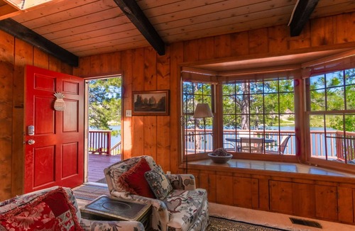 Westcreek House | Peaceful Lakefront Mountain House with Mountain Views in Westcreek CO, Wifi, Grill, Pets with Fee