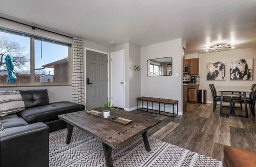 Wheat Ridge Apartment | Red Rocks Retreat with Fenced Yard