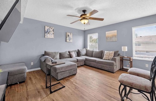 Security-Widefield House | Relaxing 6BR Home with Game Room, Patio, Sleeps 14