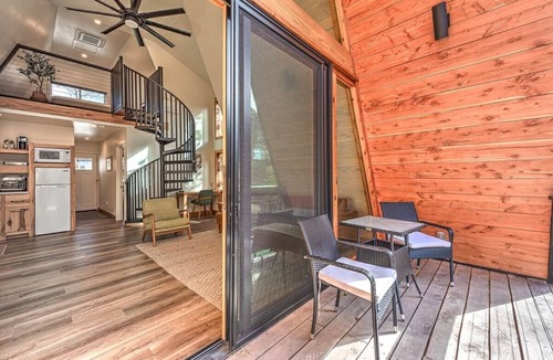 Rogers House | Running Spring Retreat-Cozy Forest A-Frame near Bentonville