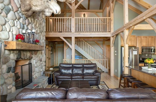 Breckenridge House | Rural Peak 7 Mountain Lodge by InvitedHome | Hot Tub, Deck, Fireplace, Game Room