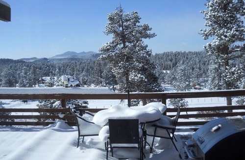 Boulder Ski Chalet | Rustic Beautiful Colorado Rocky Mtn Home w/Hot Tub Border of National Forest