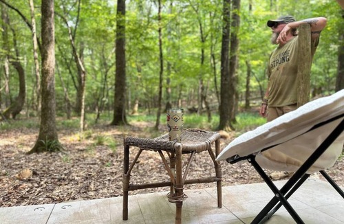 Eatonton RV Rental | Secluded Bell Tent Near Lake Oconee | Nature Stay