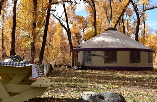 Lazear Cabin | Secluded Woodland Yurt Getaway on Gunnison River in Southwest Colorado