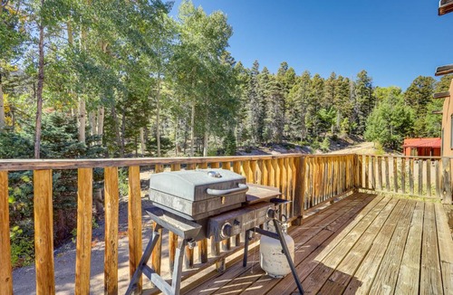 Amalia House | Serene Amalia Cabin w/Deck & Mountain Views