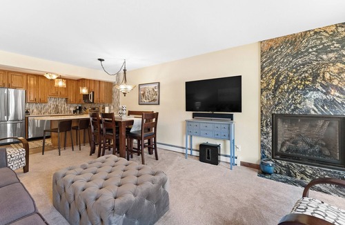 Copper Mountain Village Condo | Ski-In/Ski-Out at Copper Resort w/Cozy Fireplace & Shared Outdoor Hot Tub!