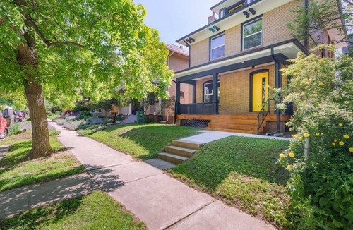 Congress Park Apartment | Sleek & Stylish Apt Steps From Bluebird Theater