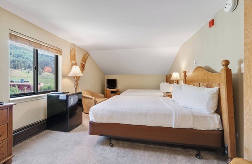 Copper Mountain Village Cabin | Spruce Lodge Hotel Style Room with 2 Beds #492 by RedAwning
