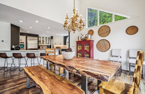Dunkin Hill House | Stormbunker Paradise: Spacious home with stunning wooded views & hot hub!