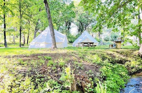 St Croix Falls Cabin | Stunning Cozy Tipi with Fire Pit in Saint Croix Falls, Wisconsin