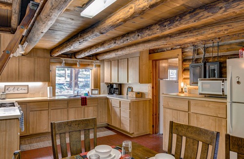 Nathrop Cabin | Sweet Log Cabin - an ole time cabin on the banks of Chalk Creek!