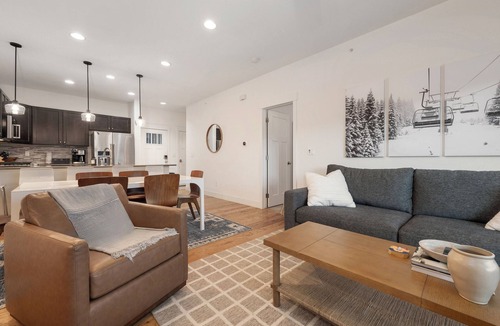 Rendezvous House | The AlpenGlow House: Private Hot Tub Retreat with Stunning Mountain Views!