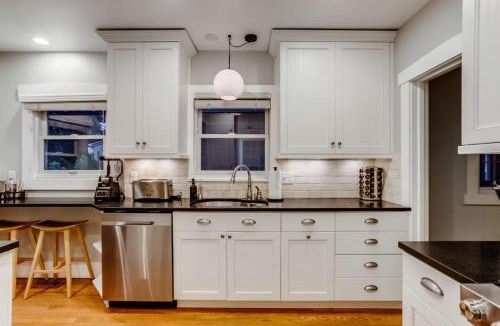 Washington Park West House | The Bonsai Bungalow Hot Tub Game Room