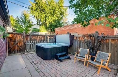 Washington Park West House | The Bonsai Bungalow Hot Tub Game Room
