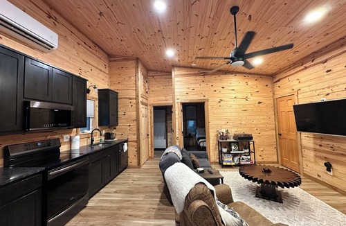 San Marcos Cabin | THE MOCKINGBIRD: Cozy & Modern Guest Cabin, between San Marcos & Wimberley!